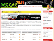 Tablet Screenshot of broz-reggae-tabs.com